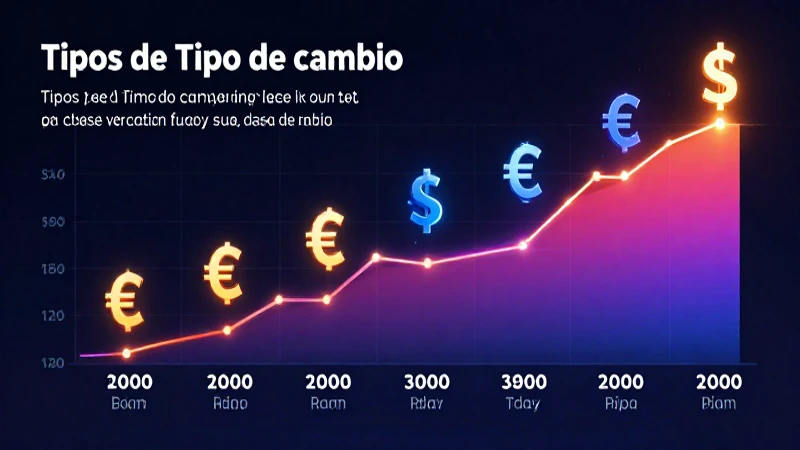Tipos de cambio se representan visualmente y cambian