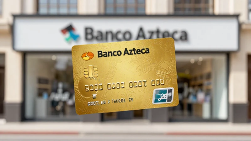 Tarjeta Oro Banco Azteca: compras y ventajas en tiendas.