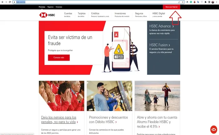 donde encontrar informacion util sobre hsbc y banca en linea