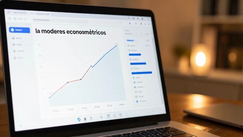 La econometría analiza datos para entender economía.