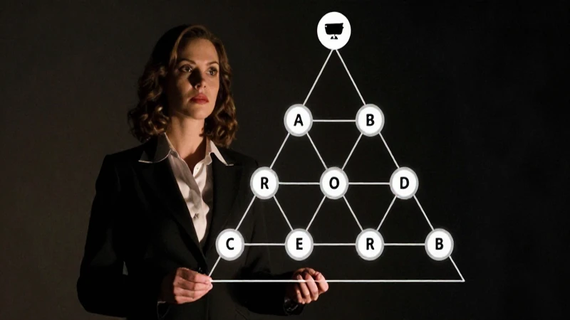 Inversora atrapada en un esquema piramidal oscuro