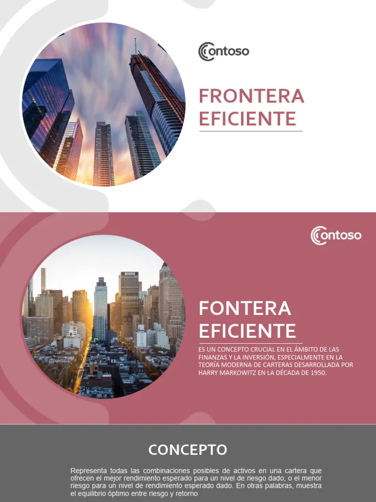es la frontera eficiente clave para optimizar tu portafolio