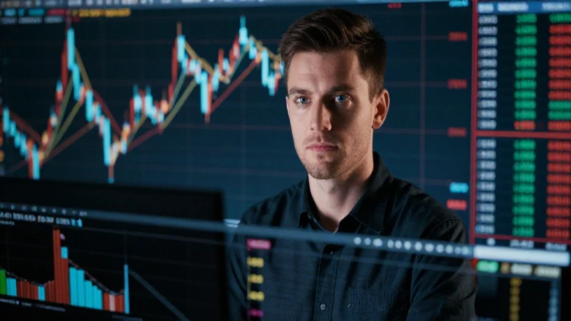 Flipping 2.0: El Atajo para Duplicar tu Cuenta de Trading 11 Comerciante confiado, acción en gráficos dramáticos.