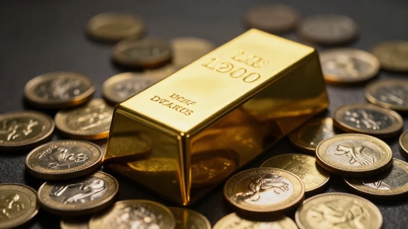 El oro alcanza su precio máximo en $1.300/onza