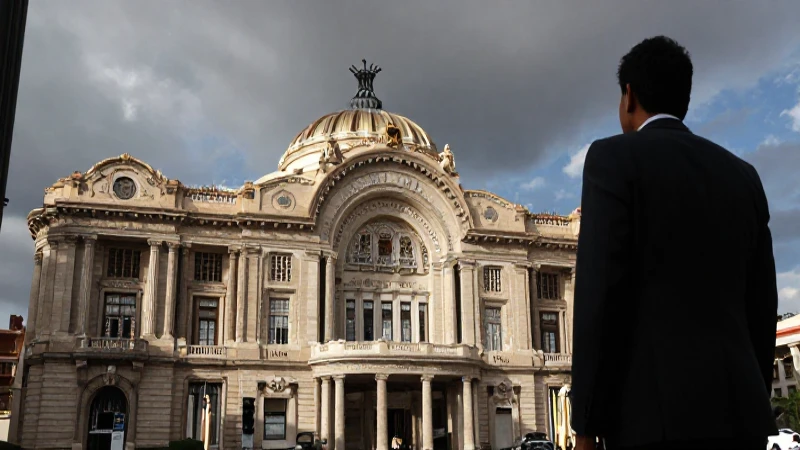 Edificio gubernamental mexicano, arquitectura destacada.