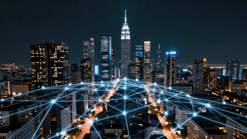 Arquitectura futurista, luces y análisis del ETF