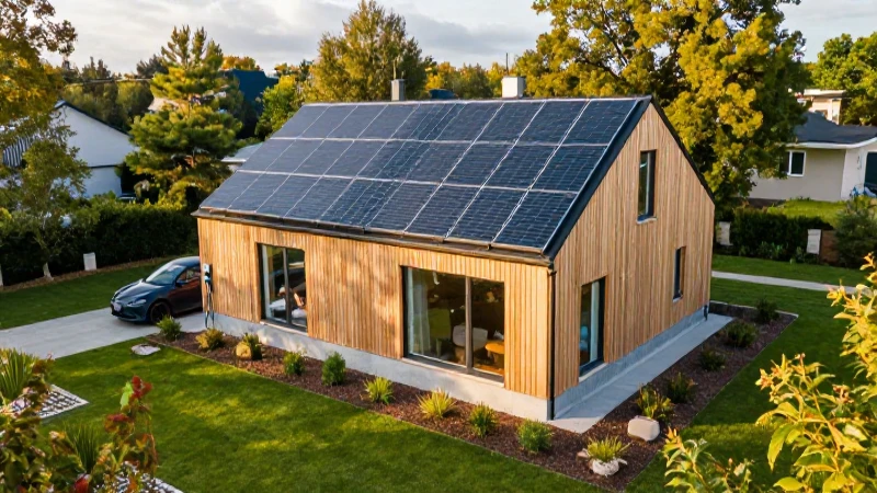 Qué es una hipoteca verde y qué necesitas saber sobre ella 10 Casa moderna y sostenible en un entorno natural