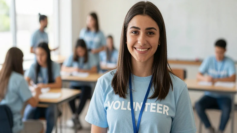 Voluntario estudiantil precisa horas de servicio social