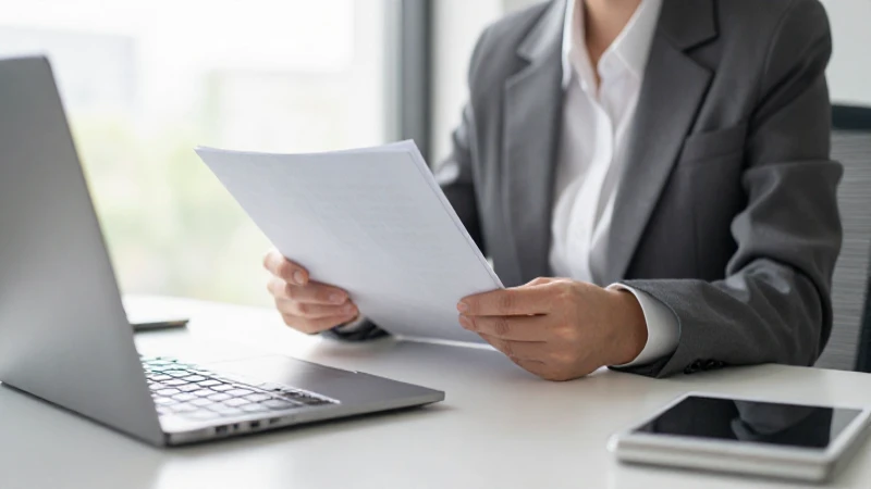 Ahorro Flexible HSBC: requisitos, comisiones y sus ventajas 11 Revisa documentos en ambiente luminoso y moderno.