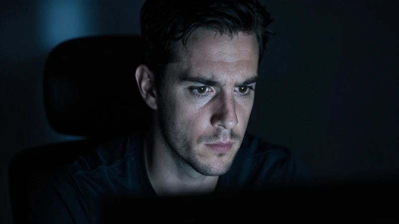 Primer plano, luz cinematográfica, inquietud visible