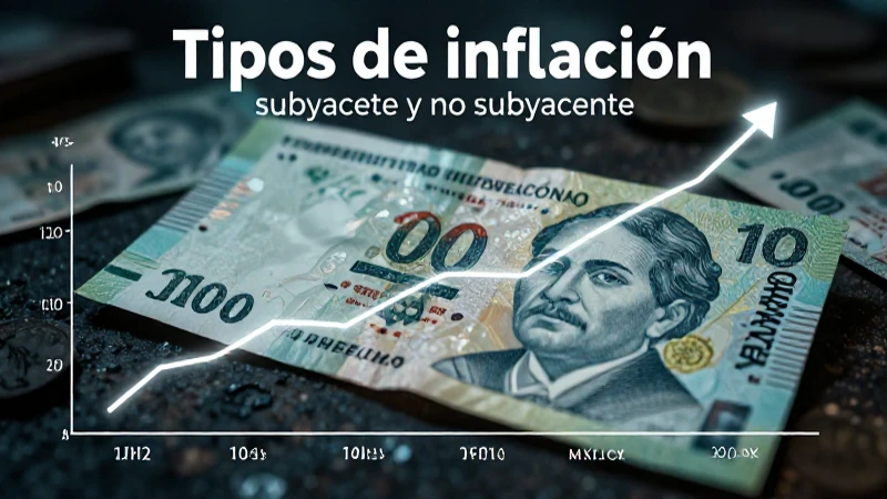 Inflación mexicana: tipos y situación actual.