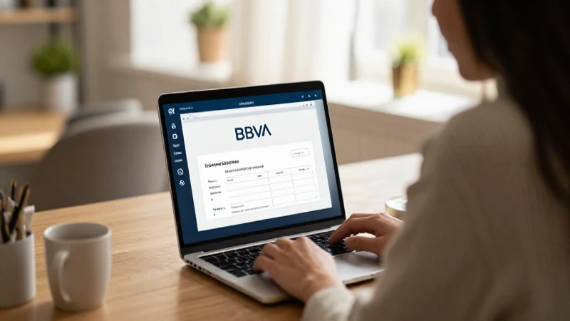 Consulta tu estado de cuenta BBVA online.