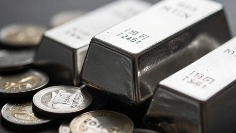 Plata y monedas en primer plano, dramático