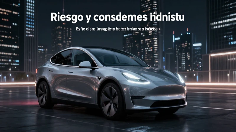 Invertir en Tesla implica riesgos y oportunidades.