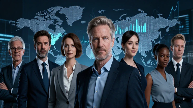 Generaciones diversas, finanzas, mundo, iluminación dramática