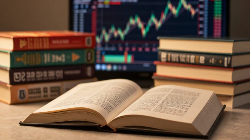 Libros y finanzas en un ambiente cálido