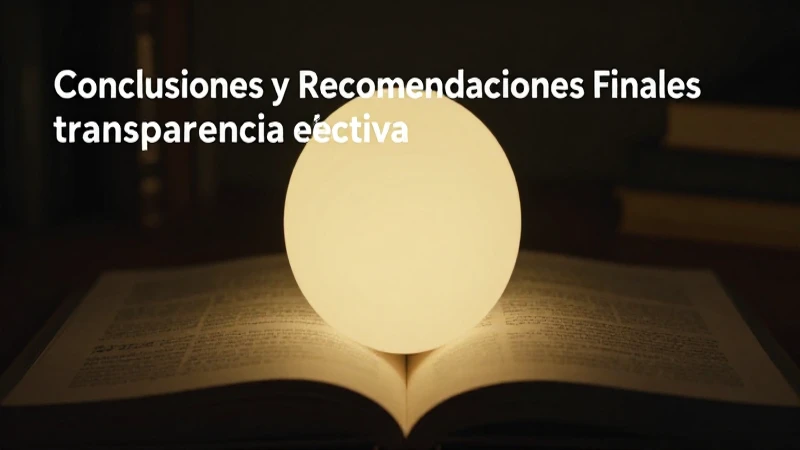 Cuáles son los lineamientos para lograr una transparencia efectiva 13 Libro abierto, esfera brillante, iluminación cinematográfica.
