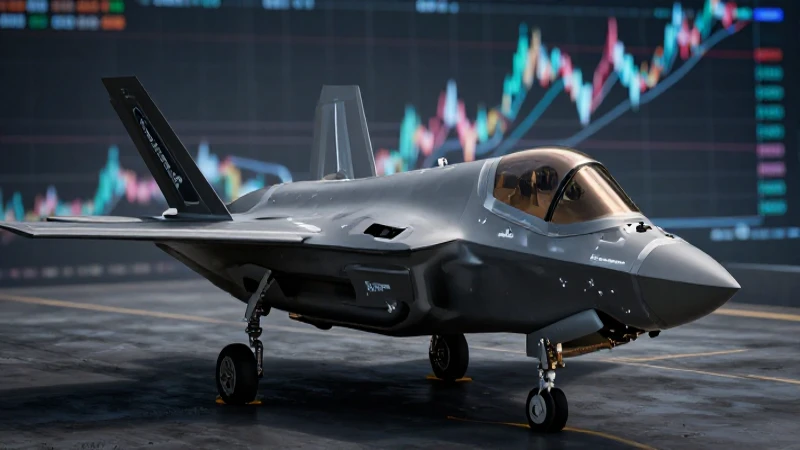 El F-35 afecta la volatilidad accional