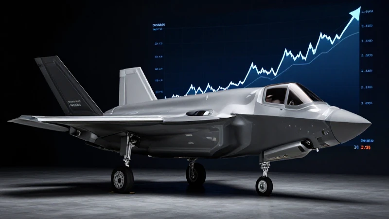 F-35 y bolsa suben en estudio.