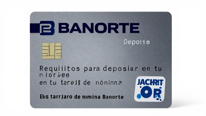 Es posible depositar en mi tarjeta de nómina Banorte 6 Dinero, tarjeta, iluminación suave, poca profundidad.