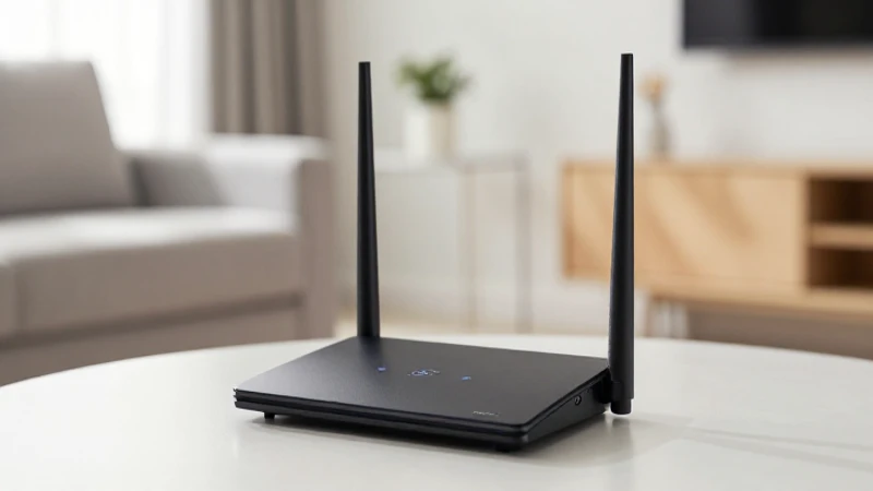 Enfoque suave en un router moderno