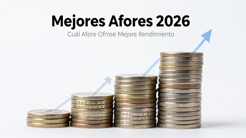 Comparan Afores para mejor rendimiento en 2026.