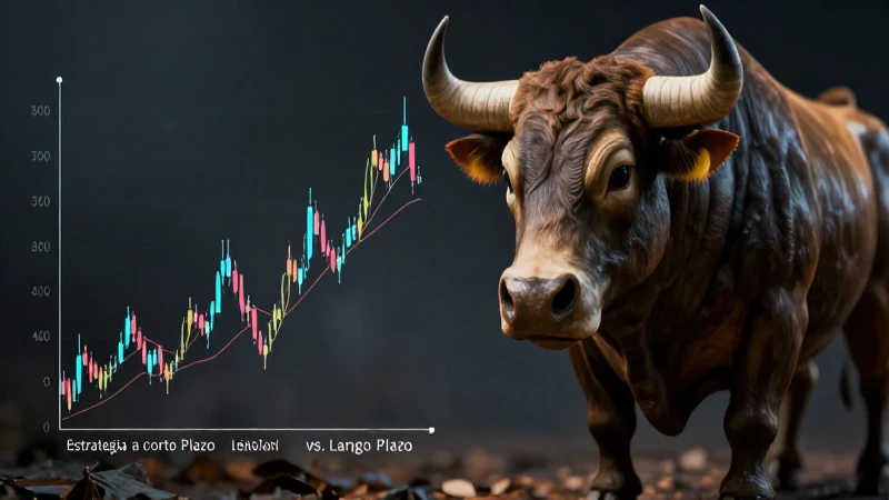 Visualización financiera: estrategias a corto y largo plazo.
