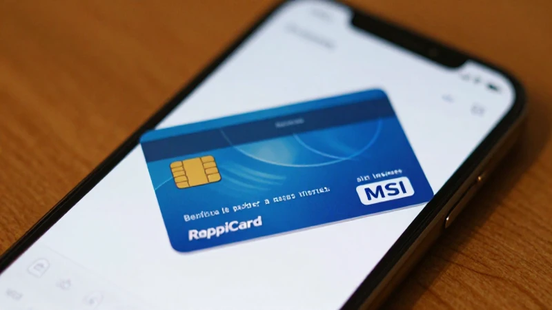 RappiCard facilita pagos MSI sin intereses