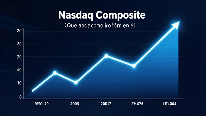 El Nasdaq Composite es un índice bursátil.