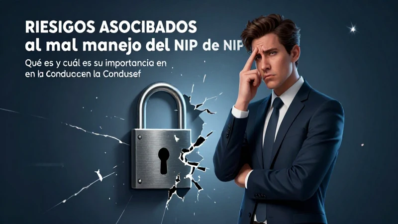 NIP mal gestionado implica riesgos financieros graves.