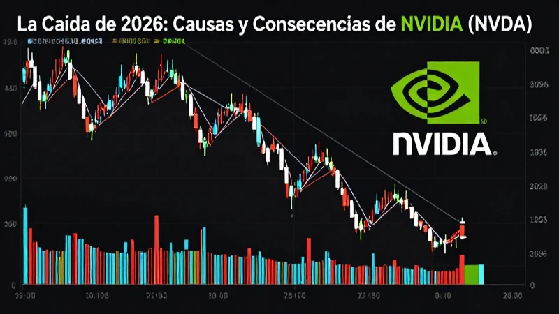 Las acciones de NVIDIA descendieron drásticamente.