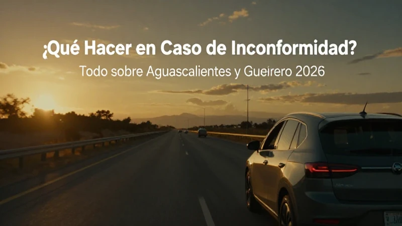 Tenencia 2026: infórmate sobre pagos en Aguascalientes y Guerrero.