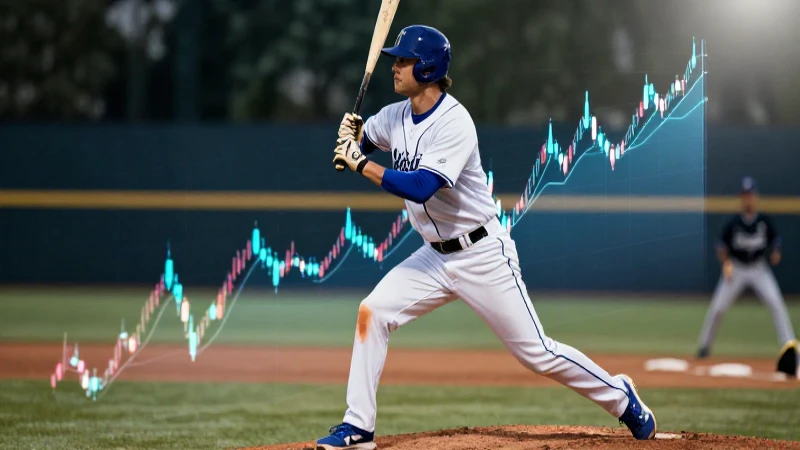 Jugador de béisbol bajo iluminación cinematográfica