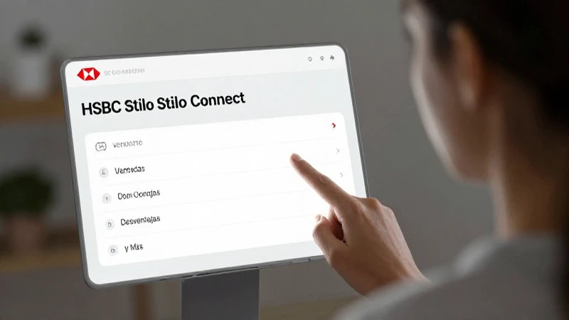 HSBC Stilo Connect: análisis de cuenta bancaria.