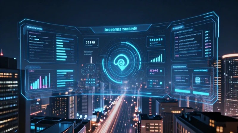 Ciudades futuristas resplandecen en plataformas de trading