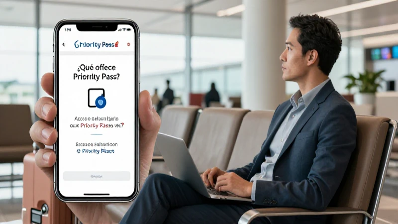 Priority Pass ofrece acceso a salas VIP