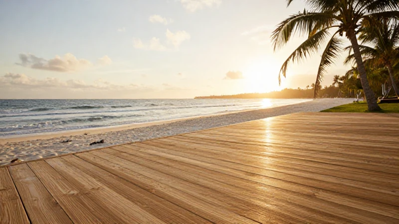 Proteak Uno: madera sostenible con ambiente tropical.