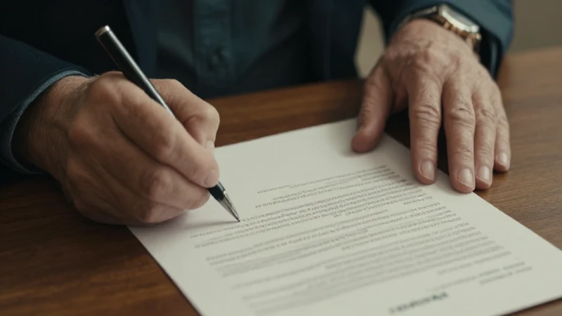 Manos firman documentos sobre el retiro Afore