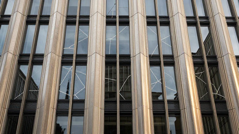 Qué es SPEI: Todo sobre el sistema de pagos interbancarios 13 Fachada bancaria moderna en luz dorada