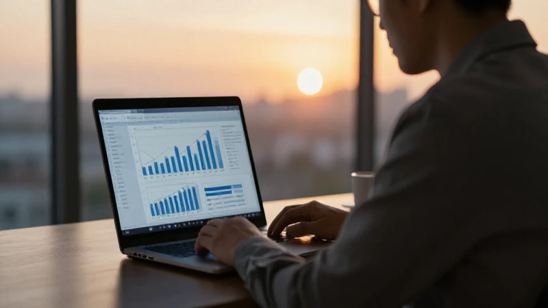 Qué es SPEI: Todo sobre el sistema de pagos interbancarios 10 Hombre de negocios, gráficos, luz cálida y cinematográfico.