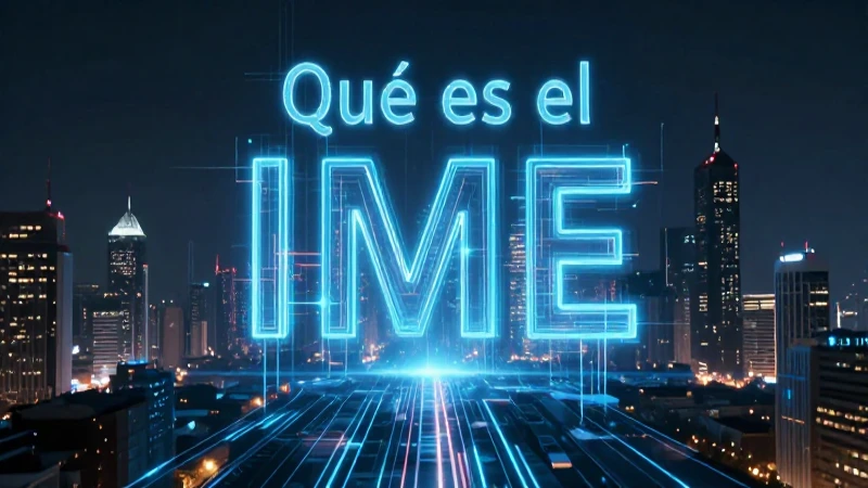 IME: futuro, significado y funciones clave