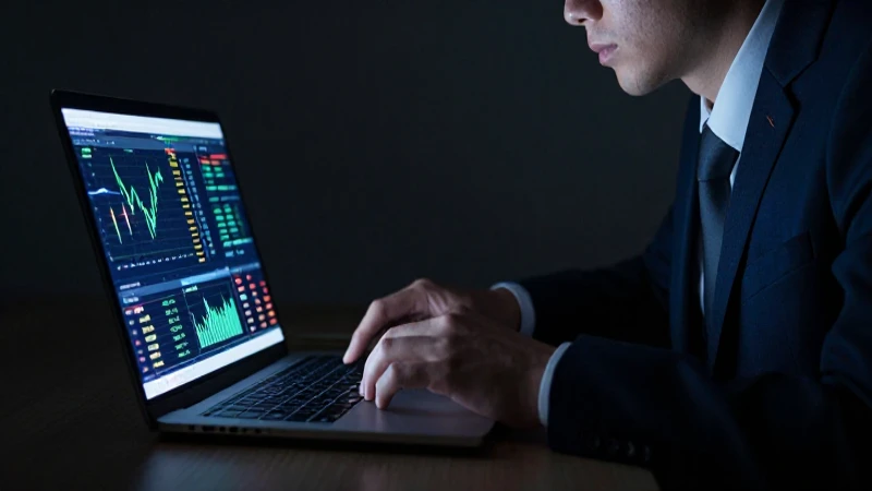 Qué es el ROE y cómo puede ayudarte a evaluar inversiones 8 Hombre de negocios estudia gráficos en la laptop
