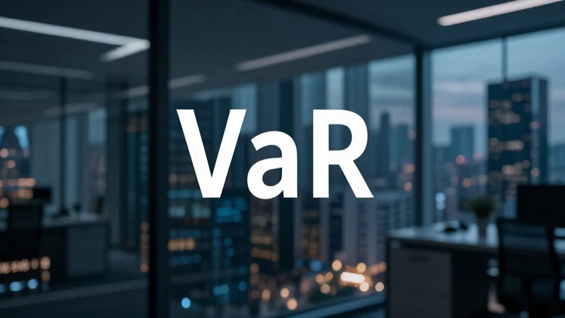 El VaR evalúa el riesgo financiero.