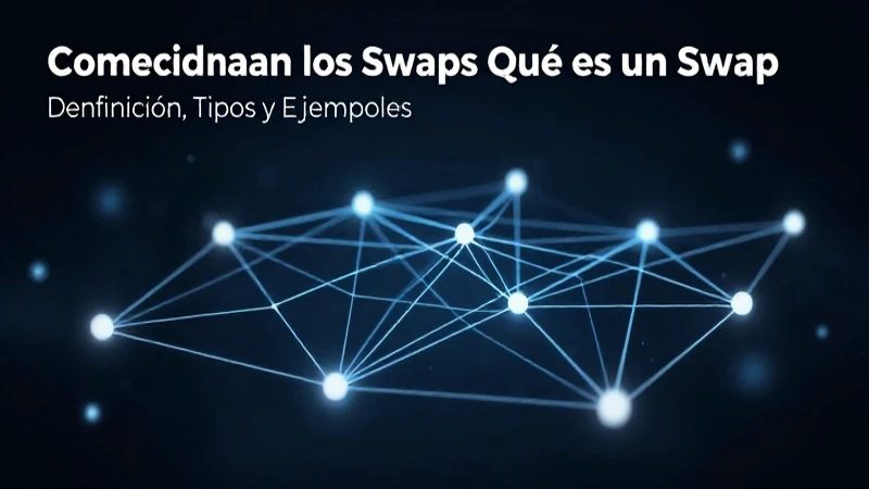 Los swaps son acuerdos financieros negociados