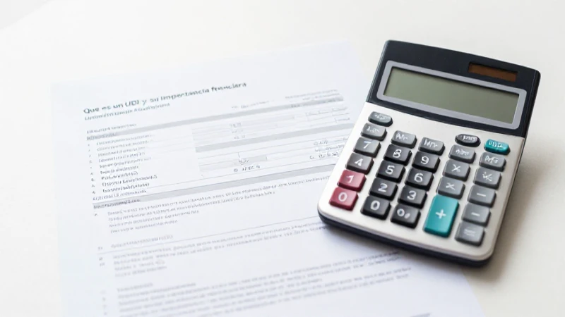 Documento financiero, calculadora, luz natural y claridad