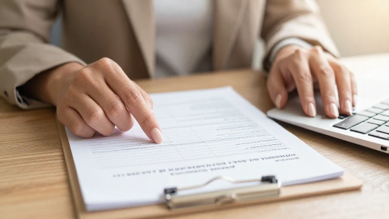 Mujer calcula finanzas de forma sencilla.