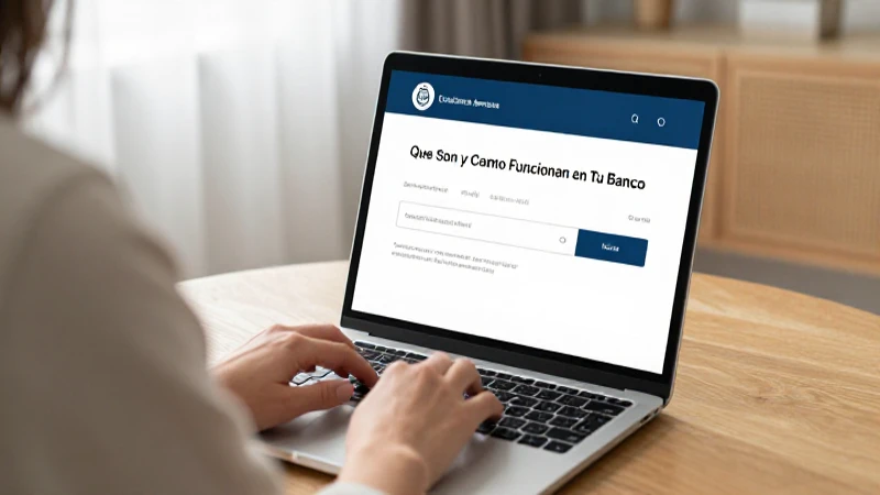 Mujer usa app bancaria en casa
