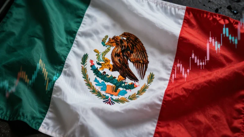 Bandera mexicana, gráfico, luz intensa y primer plano