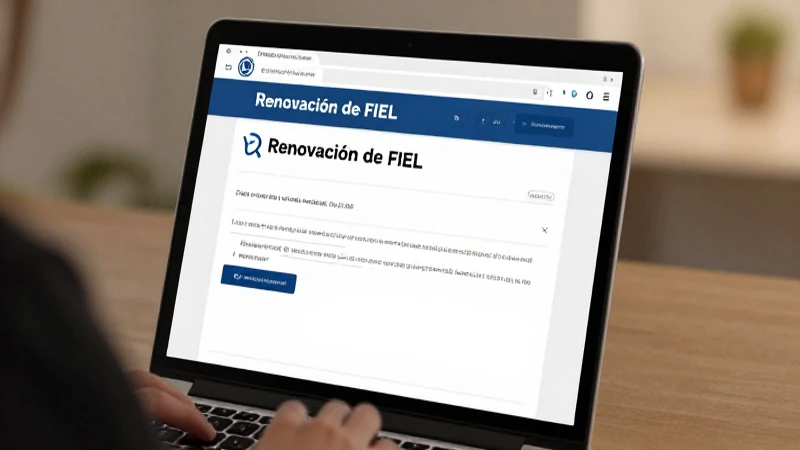 Renueva tu e.firma fácilmente online