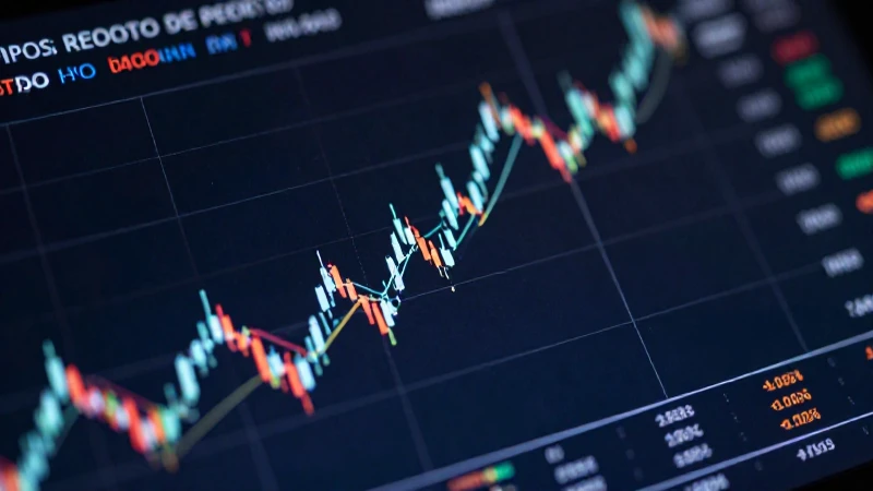 Gráficos financieros analizan préstamos de valores